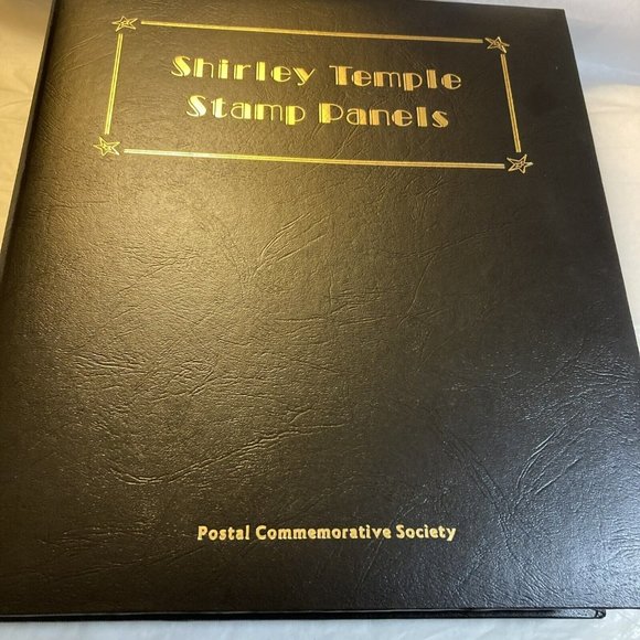 Postal Commemorative Society Shirley Temple Stamp Panels Book Album 96 stamps - Picture 1 of 16